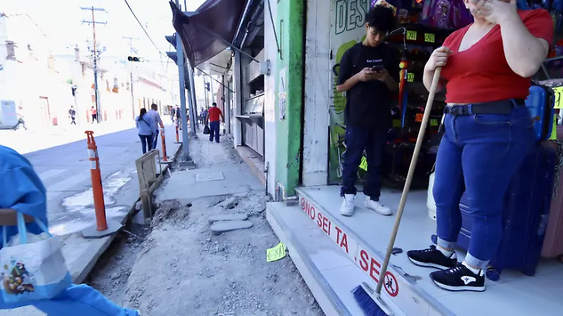 Obras Banquetas - León 6